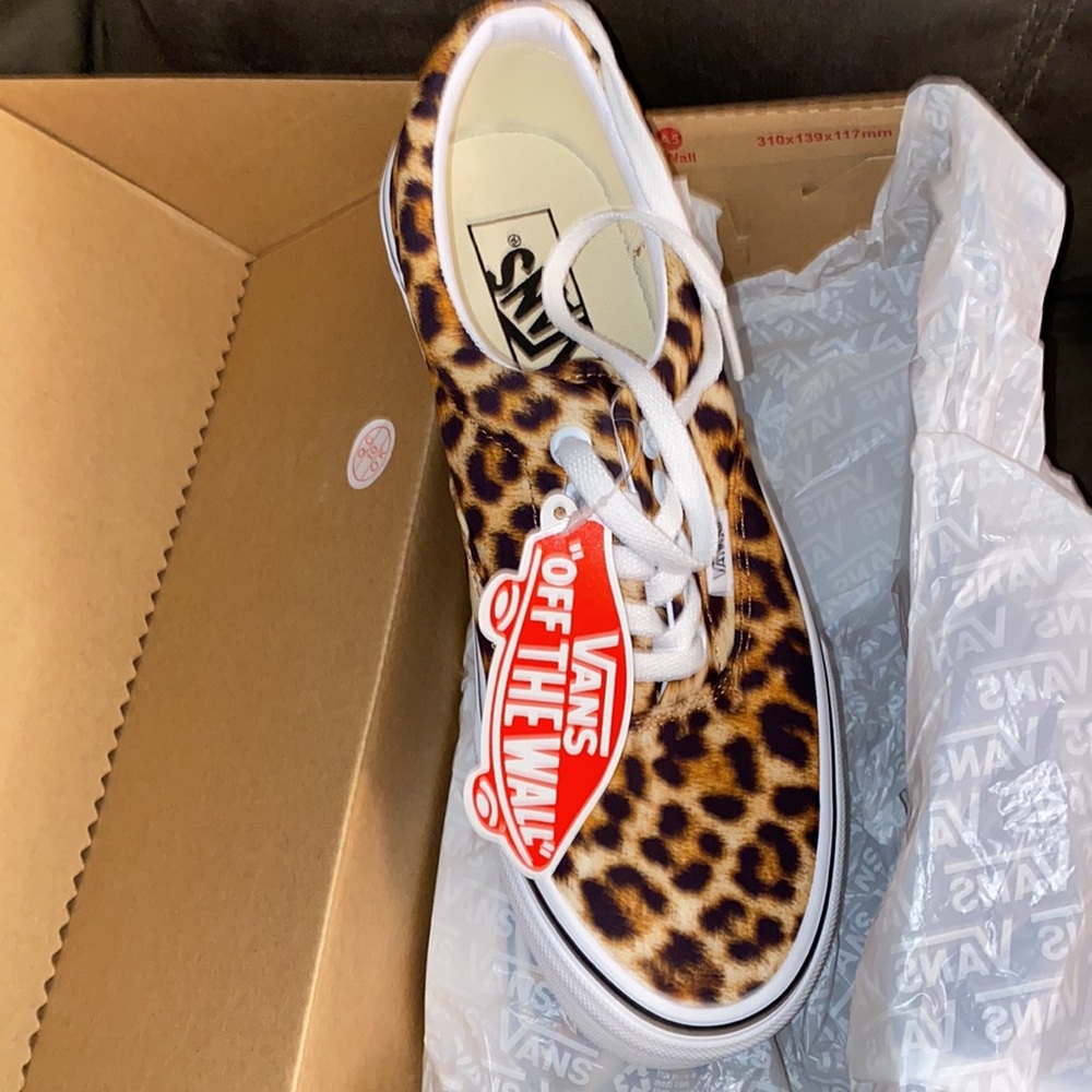 VANS ERA LEOPARD BLACK/TRUEWHITE